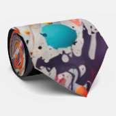 Vivid Chaos Splash Graffiti ネクタイ (ロール)