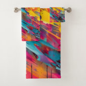 Vivid Chaos Splash Graffiti バスタオルセット (インサイチュ)