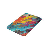 Vivid Chaos Splash Graffiti バスマット (アングル)