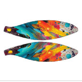 Vivid Chaos Splash Graffiti ミニバスケットボール (パネル)