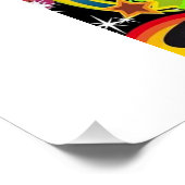 Vivid DJ Music Wall Art | Modern Gloslossy Poster ポスター (コーナー)