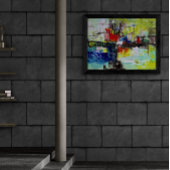 "Vivid Dreams", Abstract Art キャンバスプリント