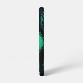 Vivid Emerald Marble Samsung Galaxyケース (左側面)