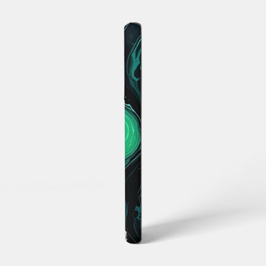 Vivid Emerald Marble Samsung Galaxyケース (左側面)