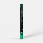 Vivid Emerald Marble Samsung Galaxyケース (右側面)