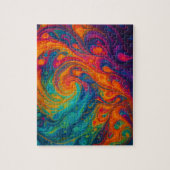 Vivid Fluid Art ジグソーパズル (縦)