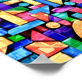 Vivid Geometric Flow ポスター (角)
