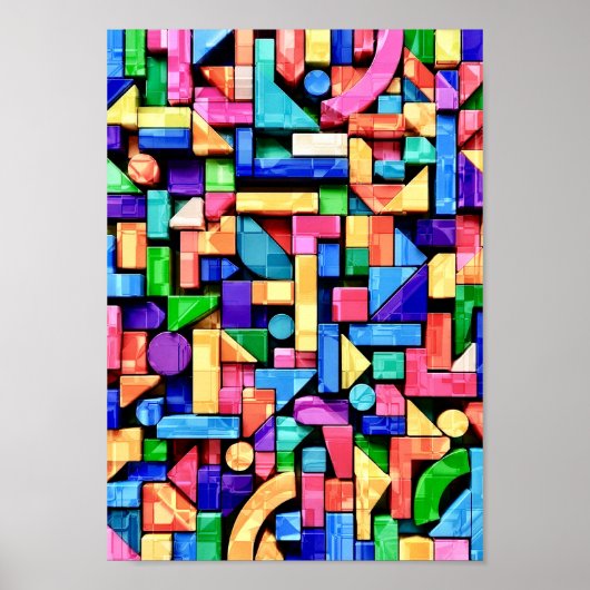 Vivid Geometric Flow ポスター (正面)