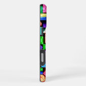 Vivid Geometric Flow iPhoneケース (右側面)