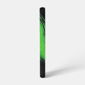 Vivid Green Marble Samsung Galaxyケース (左側面)