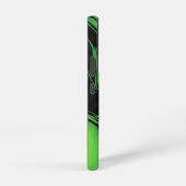 Vivid Green Marble Samsung Galaxyケース (右側面)