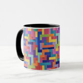 Vivid Grid マグカップ (正面左)