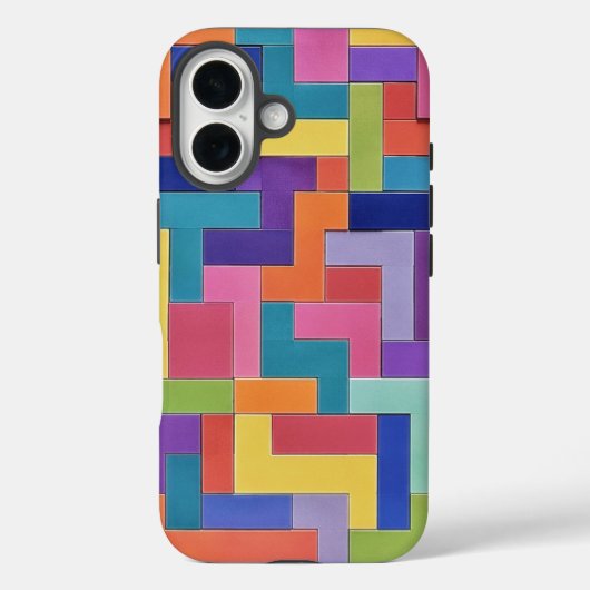 Vivid Grid Case-Mate iPhoneケース (裏面)