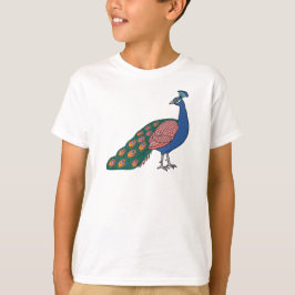 Vivid Humble Peacock  Tシャツ