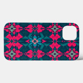 Vivid Jewel-Tone Kaleidoscope Phone Case Case-Mate iPhoneケース (裏面 (横))