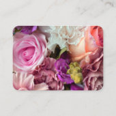 Vivid Orchid Florals Enclosure Card エンクロージャーカード (正面)
