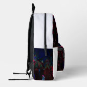 Vivid Presence - Artistic Carry プリントバックパック (左)