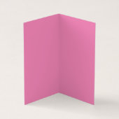 Vivid Raspberry Pinkish Red Modern Stylish Trendy 名刺 (内部)