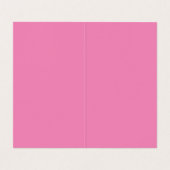 Vivid Raspberry Pinkish Red Modern Stylish Trendy 名刺 (内部フラット)