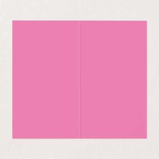 Vivid Raspberry Pinkish Red Modern Stylish Trendy 名刺 (内部フラット)