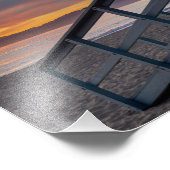 Vivid Sunset Color -  Marina Del Rey, CA フォトプリント (角)