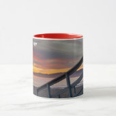 Vivid Sunset Colors - Marina Del Rey, CA マグカップ (中央)
