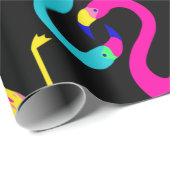 Vivid tropical, exotic hawaiian seamless pattern w ラッピングペーパー (ロールコーナー)