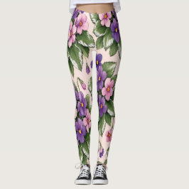 Vivid Violet Women's Leggings レギンス