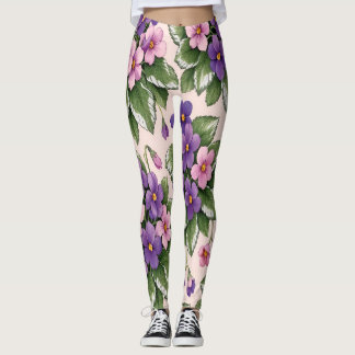 Vivid Violet Women's Leggings レギンス