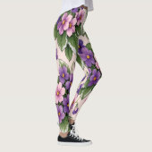 Vivid Violet Women's Leggings レギンス (右)
