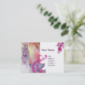 VIVIEN MONOGRAM紫ピンク白 名刺 (スタンド正面)