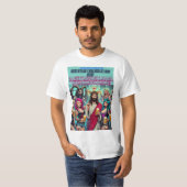 Viviendo Como Dios: Cristo y Su Fiesta de Cerveza Tシャツ (正面フル)