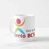 VivirのlaのMejor Vida en Loreto コーヒーマグカップ (正面左)