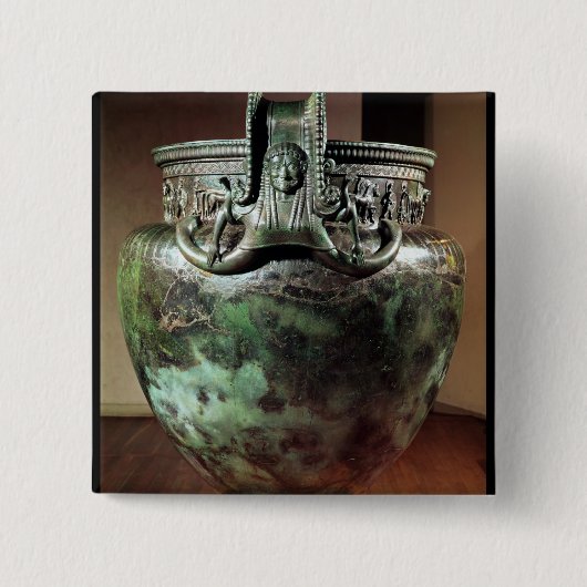 Vixのプリンセスの墓からのKrater、 缶バッジ (正面)