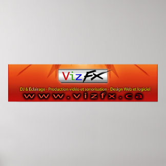 VizFXバナー ポスター