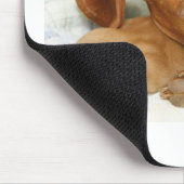 Vizslaのお母さんのマウスパッド マウスパッド (コーナー)