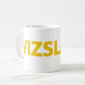 Vizslaのパパ コーヒーマグカップ (正面左)