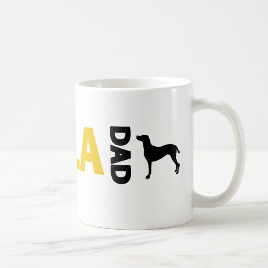 Vizslaのパパ コーヒーマグカップ (右)