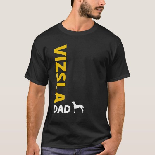 Vizslaのパパ Tシャツ (正面)