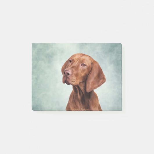Vizslaの引くおもしろいなポインター ポストイット (正面)