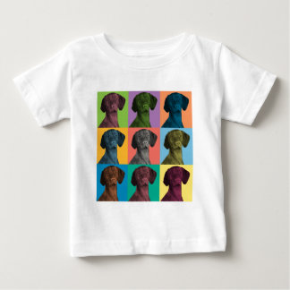 Vizslaの破裂音芸術 ベビーTシャツ