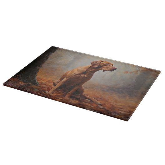 Vizslaの紅葉秋インスパイア カッティングボード (角)