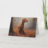 Vizslaの紅葉秋インスパイア カード (正面)