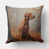 Vizslaの紅葉秋インスパイア クッション (裏面)