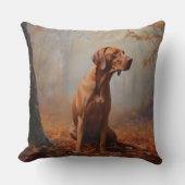Vizslaの紅葉秋インスパイア クッション (正面)