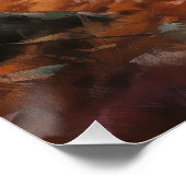 Vizslaの紅葉秋インスパイア ポスター (コーナー)