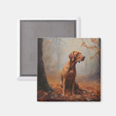 Vizslaの紅葉秋インスパイア マグネット (正面/裏面)