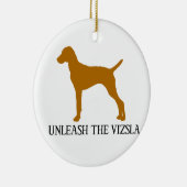 VIZSLAを自由にして下さい セラミックオーナメント (右)