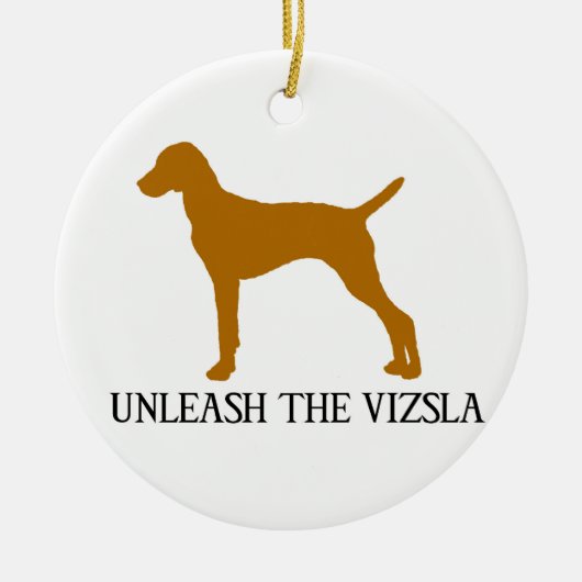 VIZSLAを自由にして下さい セラミックオーナメント (正面)