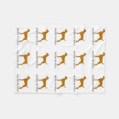 VIZSLAを自由にして下さい フリースブランケット (正面(横))
